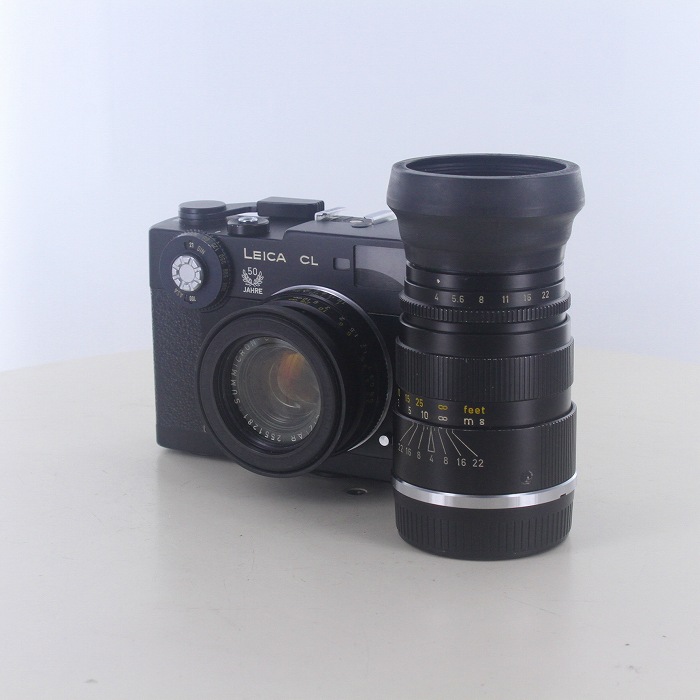 【中古】(ライカ) Leica LEICA CL 50周年モデル+ズミクロン40/2+エルマーC90/4