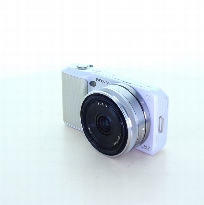 中古】(ソニー) SONY NEX-3 ホワイト + E16/2.8｜ナニワグループ