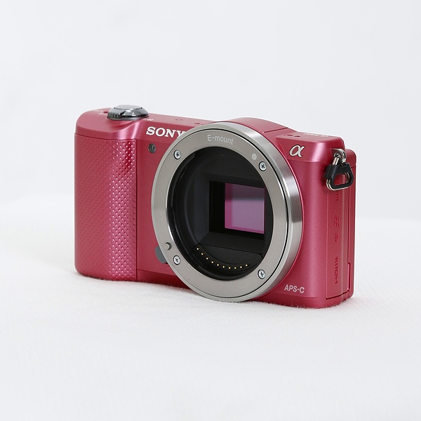 名入れ無料】 一眼レフ ピンク α5000 SONY - デジタルカメラ
