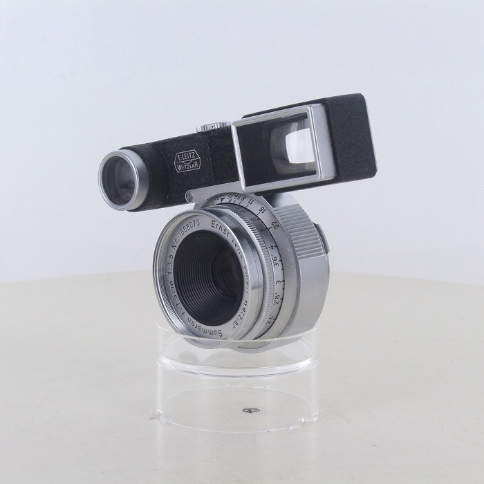 87%OFF!】 ライカ Leica ｽﾞﾏﾛﾝ M3.5cm 3.5 ﾒｶﾞﾈ付 ランク