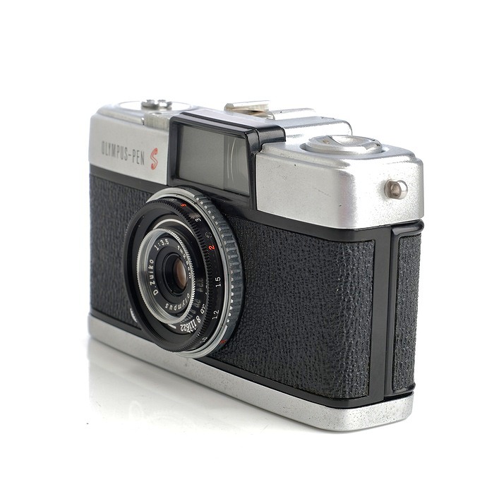 中古】(オリンパス) OLYMPUS OLYMPUS-PEN S(2.8cm/3.5)｜ナニワ
