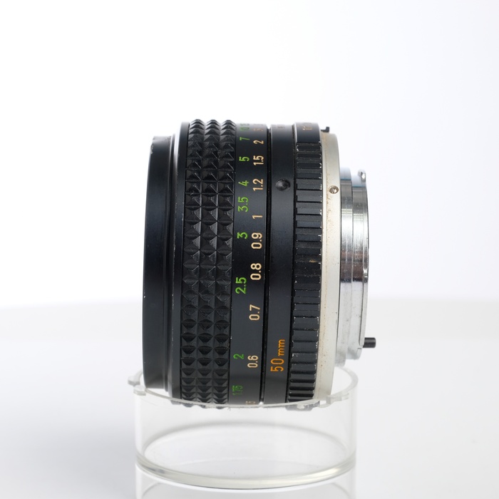 超美品 ミノルタ X-70 名玉 MC ROKKOR 50/1.7 落下によりレンズ先端部
