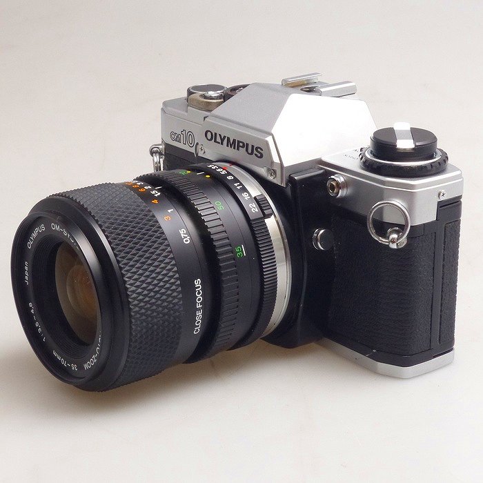 中古】(オリンパス) OLYMPUS OM10 シルバー + S ZUIKO AUTO ZOOM 35-70