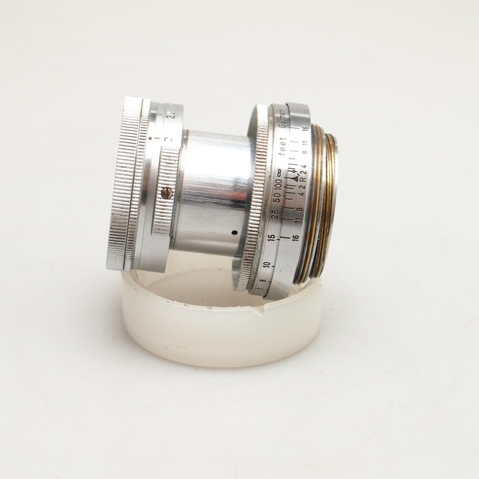 中古】(ライカ) Leica Summitar 5cm/2 円形絞リ コート有 (L39