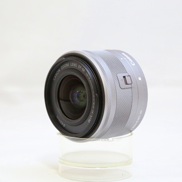 中古】(キヤノン) Canon EF-M15-45/3.5-6.3 IS STM シルバー｜ナニワ