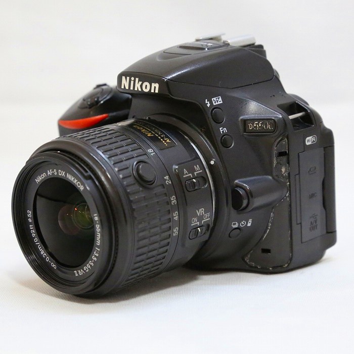 中古】(ニコン) Nikon D5500+18-55VR2 レンズキツト ブラツク｜ナニワ ...