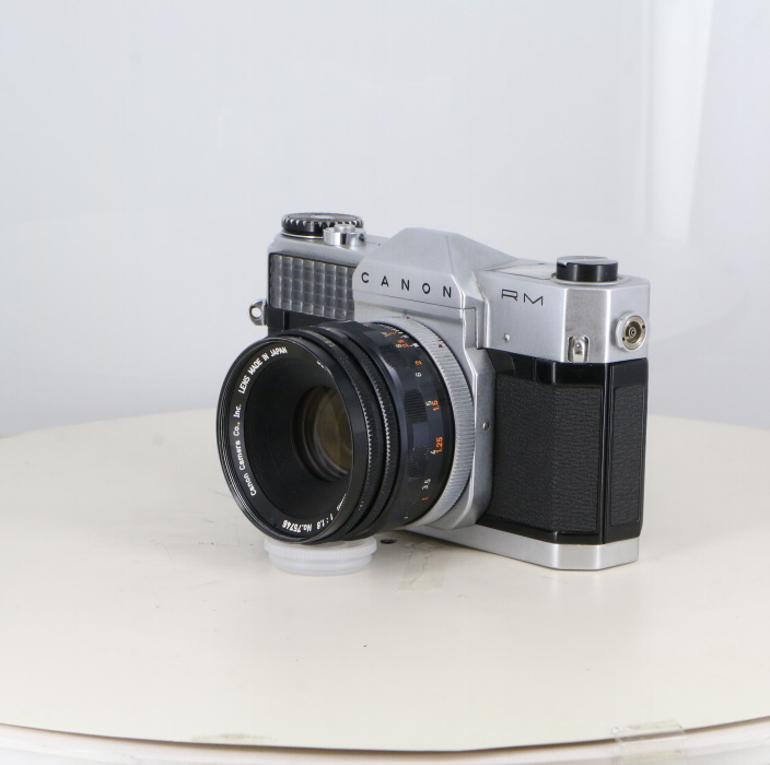 キヤノンフレックスRM Canonflex RM レンズ　50/1.8 中古】(キヤノン) Canon キヤノンフレックス RM+50/1.8｜ナニワ