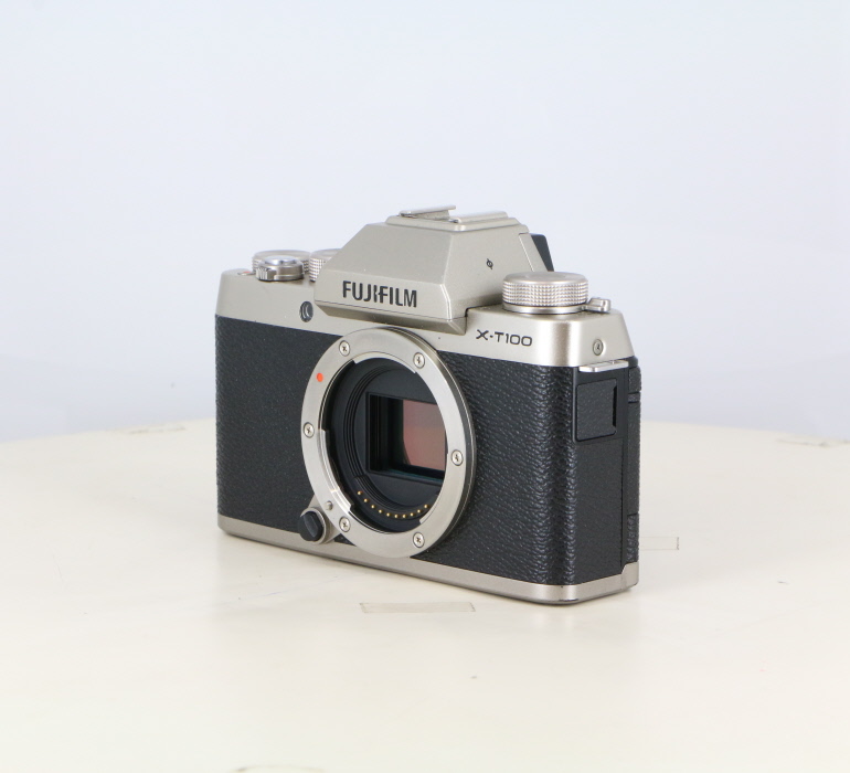 中古】(フジフイルム) FUJIFILM X-T100 シャンパンゴールド ボデイ