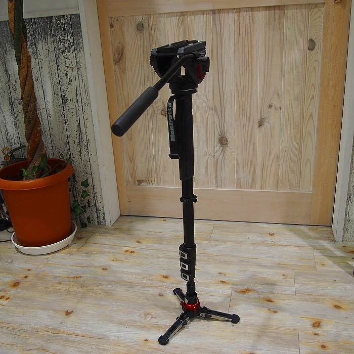 中古】(マンフロット) Manfrotto フルードビデオ一脚 MVMXPRO500