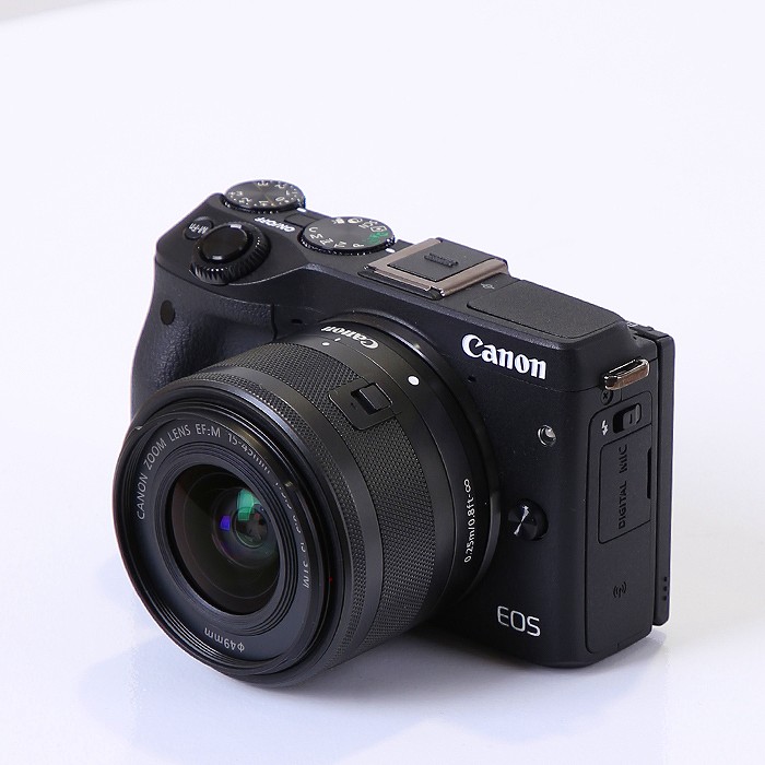 中古】(キヤノン) Canon EOS M3/EF-M15-45 IS STM キツト ブラツク