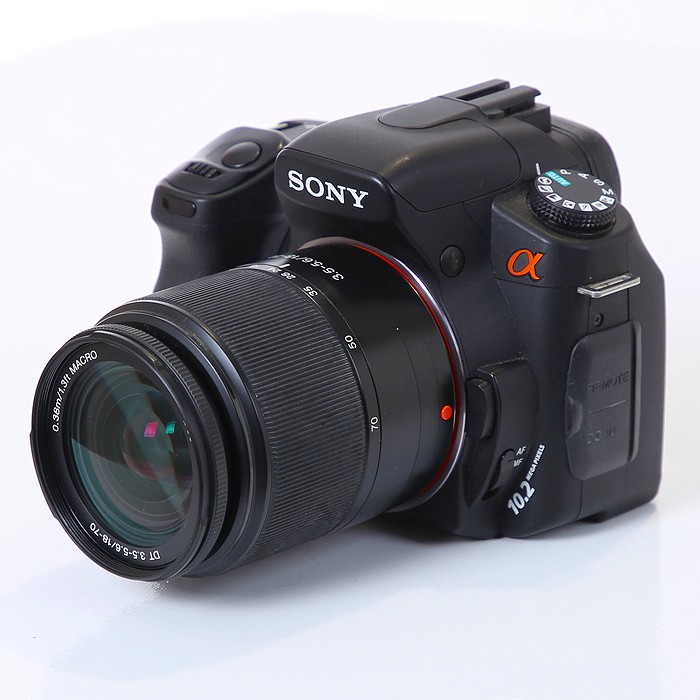 中古】(ソニー) SONY α200(DSLR-A200) DT18-70mm レンズセット: 【中古】デジタルカメラ  カメラの買取・下取・販売はナニワグループオンラインへお任せください｜品揃え最大級！カメラ専門店の通販サイト