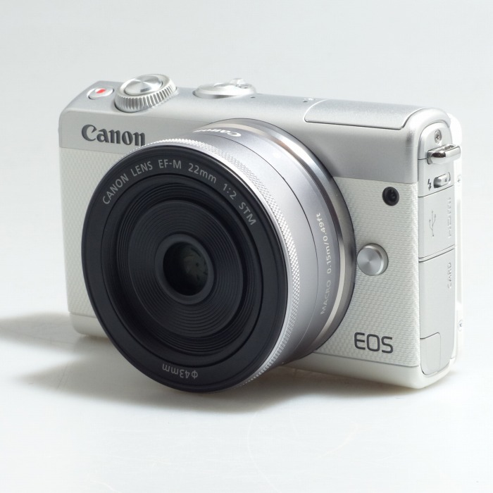 新品 キャノン Canon EOS M100 レンズキット ホワイト