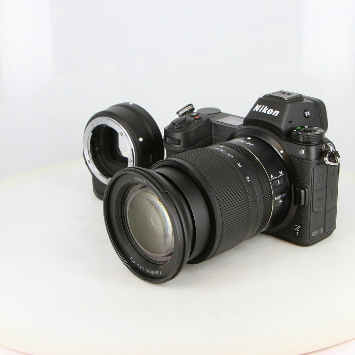 【中古】(ニコン) Nikon Z 7 24-70+FTZマウントアダプターキツト