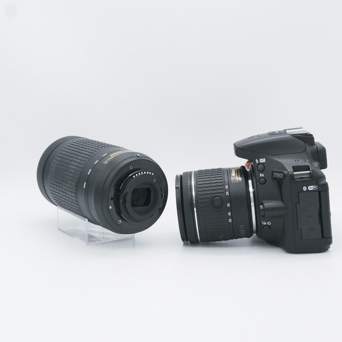 Nikon D5600（中古品） 中古】(ニコン) Nikon D5600 ダブルズームキツト｜ナニワ
