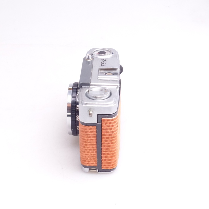 中古】(オリンパス) OLYMPUS PEN EE-2 オレンジ色革張替エ品｜ナニワ