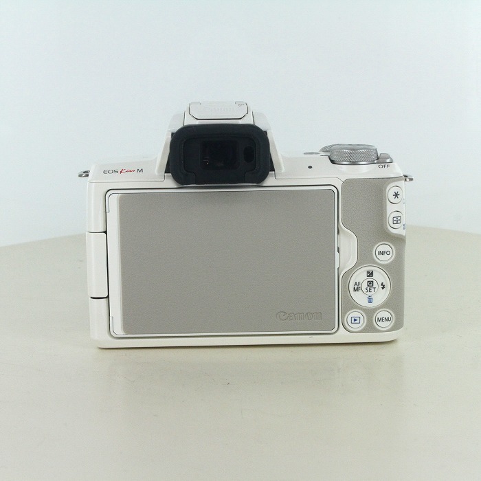 【中古】(キヤノン) Canon EOS KISS M/EF-M15-45 IS STM キツト ホワイト