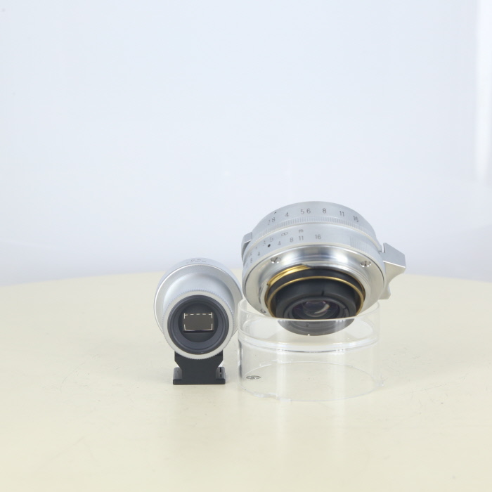 中古】(リコー) RICOH GR LENS L28/2.8 シルバー+専用ファインダー