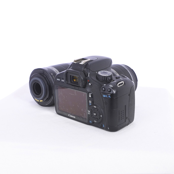 中古】(キヤノン) Canon EOS Kiss X4+18-55/3.5-5.6IS+55-250/4-5.6IS 