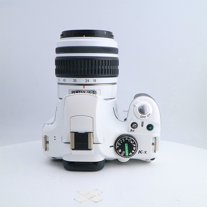 中古】(ペンタックス) PENTAX K-X レンズキット ホワイト｜ナニワ