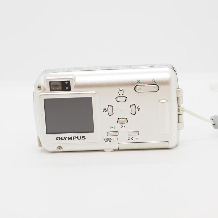 中古】(オリンパス) OLYMPUS ミユー15 デジタル シルバー｜ナニワ