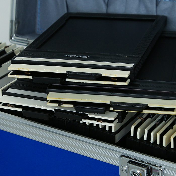中古】FIDELITY Elite 4x5カットフィルムホルダー 24枚セット｜ナニワ