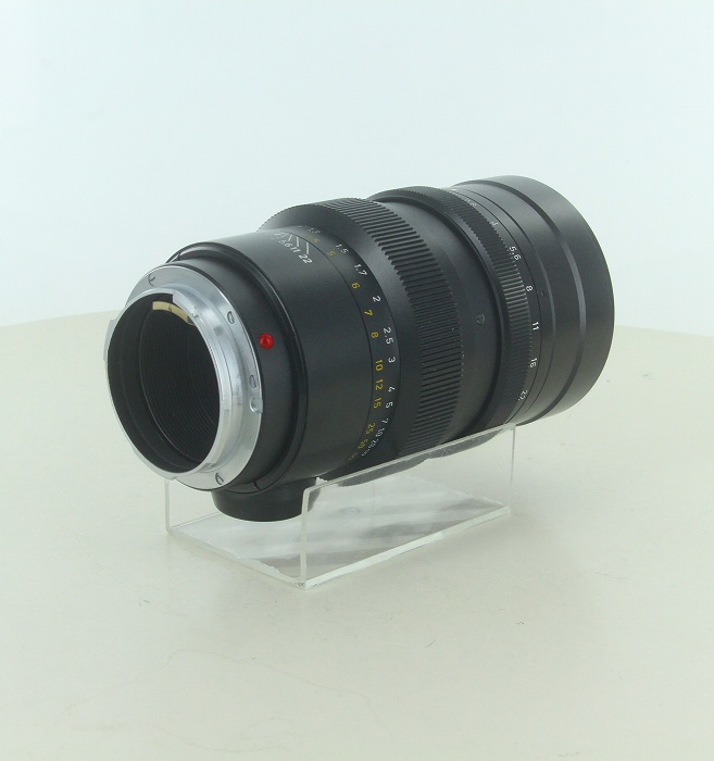 【中古】(ライカ) Leica ズミクロン M90/2 E48 フード組込 ブラック