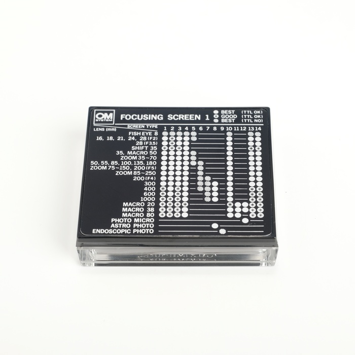 中古】(オリンパス) OLYMPUS OM用フォーカシングスクリーン I-8 全面