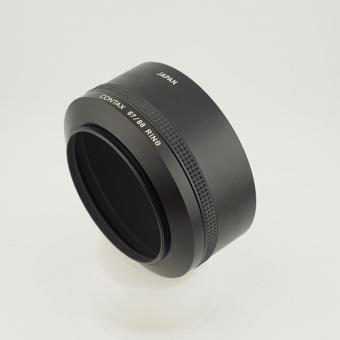 コンタックス　メタルフード用　アダプターリング　（67/86） 中古】(コンタックス) CONTAX メタルフード4+67/86リング｜ナニワ