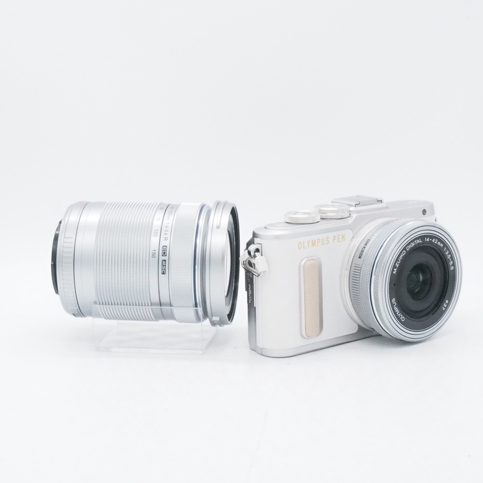中古】(オリンパス) OLYMPUS E-PL8 EZダブルズームキツト ホワイト