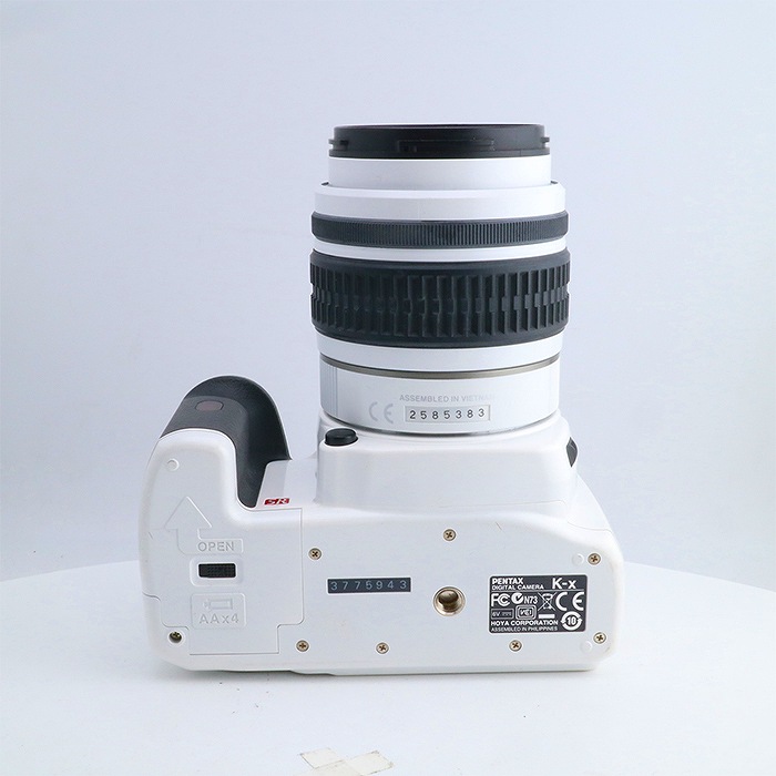 中古】(ペンタックス) PENTAX K-X レンズキット ホワイト｜ナニワ