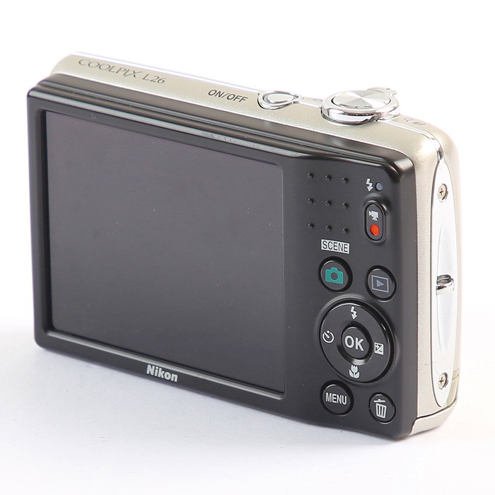 中古】(ニコン) Nikon COOLPIX L26 シルバー｜ナニワグループ