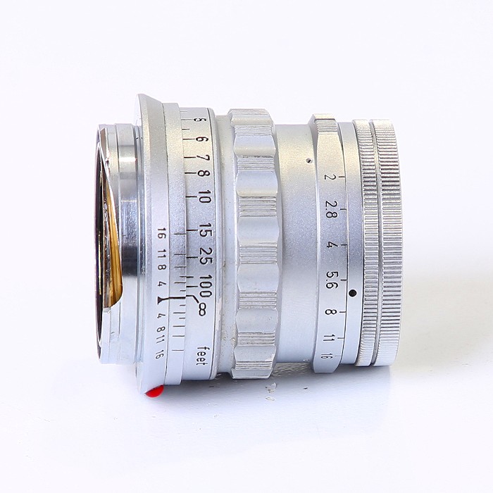 中古】(ライカ) Leica M ズミクロン 5cmf2 固定鏡胴(1957年製)｜ナニワ 