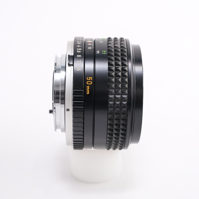 ミノルタ ‐XG-S＋MD ROKKOR 1:1.7 f=50・新品級整備品中古 落下によりレンズ先端部（フィルター枠）にゆがみのあるジャンク