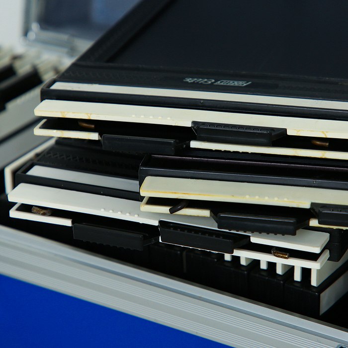 中古】FIDELITY Elite 4x5カットフィルムホルダー 24枚セット｜ナニワ