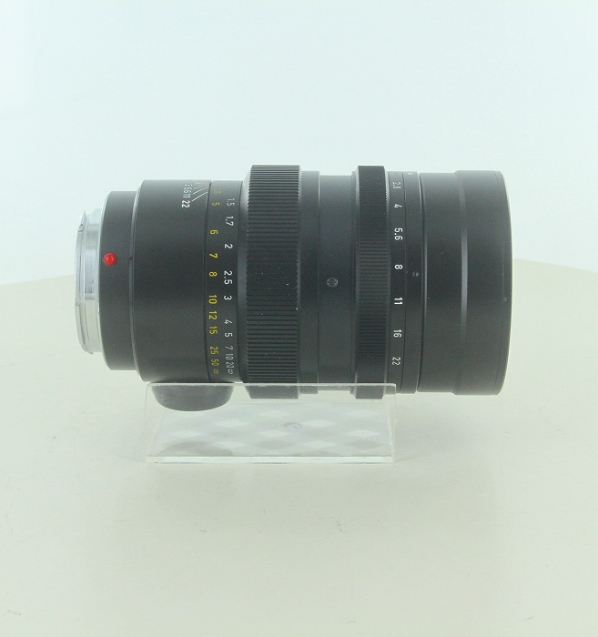 【中古】(ライカ) Leica ズミクロン M90/2 E48 フード組込 ブラック