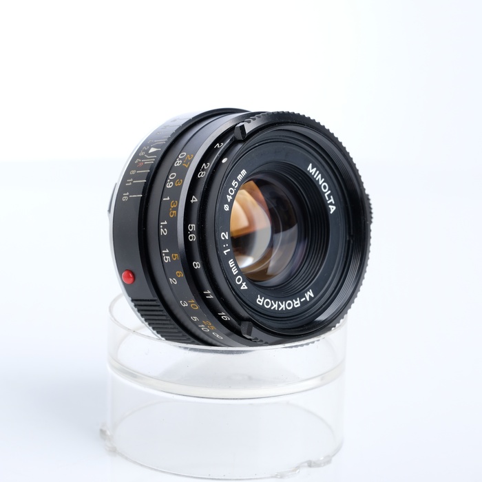 中古】(ミノルタ) MINOLTA M-ROKKOR 40/2 後期型 CLE用｜ナニワ