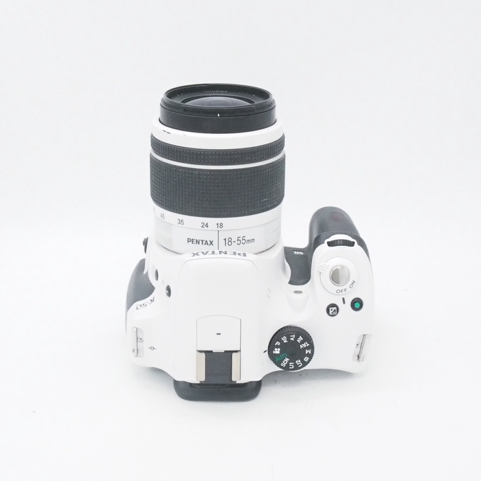 中古】(ペンタックス) PENTAX K-50 レンズキツト ホワイト｜ナニワ
