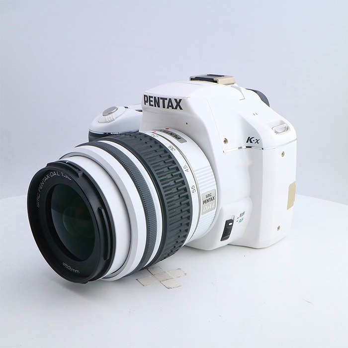 中古】(ペンタックス) PENTAX K-X レンズキット ホワイト｜ナニワ
