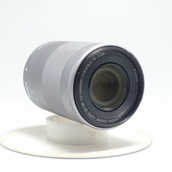 Canon EF-M55-200mm F4.5-6.3 IS STMシルバー カメラ レンズ(ズーム 