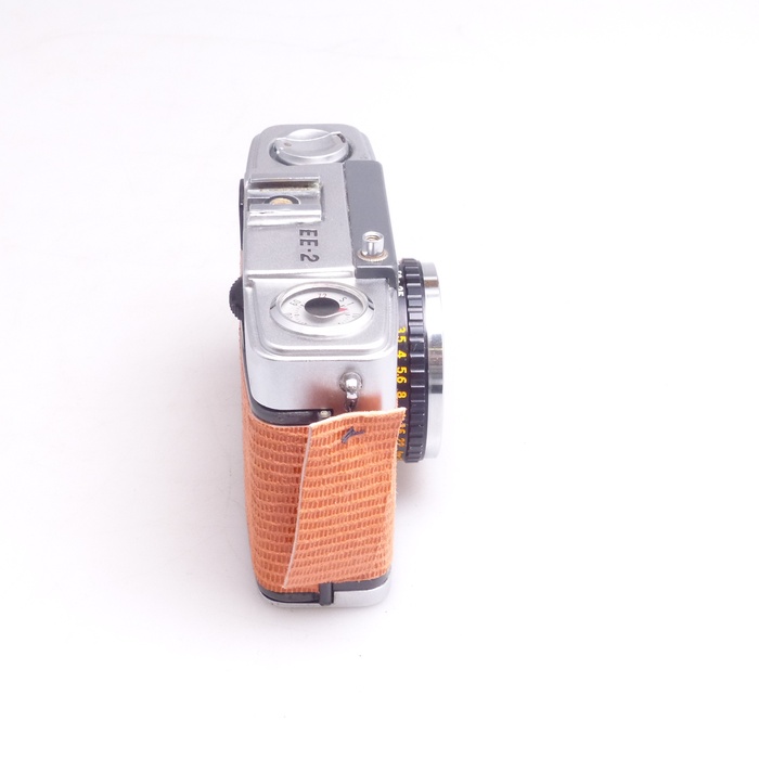 中古】(オリンパス) OLYMPUS PEN EE-2 オレンジ色革張替エ品｜ナニワ