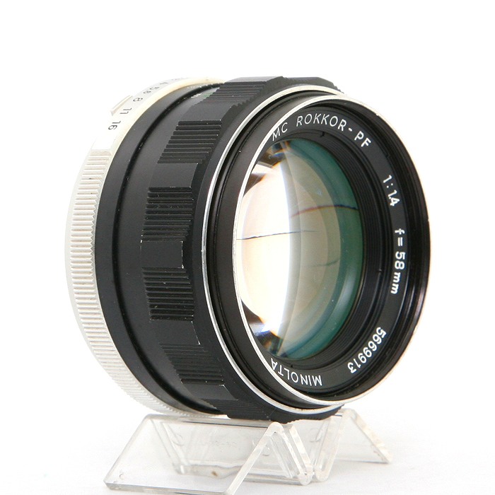 中古】(ミノルタ) MINOLTA MC ROKKOR 58mm F1.4｜ナニワグループ