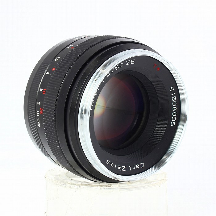 中古】(カールツアイス) Carl Zeiss Planar T* 50mm F1.4 ZE(キャノンEF用): 【中古】レンズ  カメラの買取・下取・販売はナニワグループオンラインへお任せください｜品揃え最大級！カメラ専門店の通販サイト