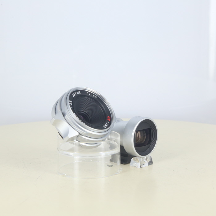 中古】(リコー) RICOH GR LENS L28/2.8 シルバー+専用ファインダー