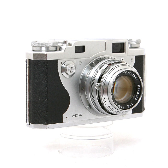 コニカ KONICA Ⅱ コンパクトカメラ レトロ 中古】(コニカ) KONICA KONICA IIA (Hexanon48/2)｜ナニワグループ