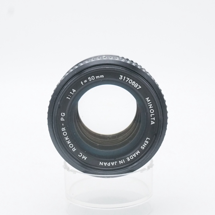 【中古品】MINOLTA ミノルタ MC-ROKKOR-PG 50mm F1.4(中古品) 中古】(ミノルタ) MINOLTA MC ROKKOR-PG 50mm F1.4｜ナニワグループ