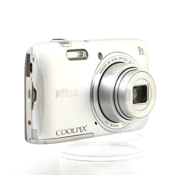 中古】(ニコン) Nikon COOLPIX S3600 クリスタルシルバー｜ナニワ