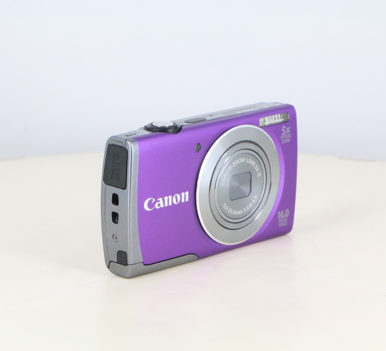 中古】(キヤノン) Canon POWERSHOT A3500IS パープル｜ナニワグループ