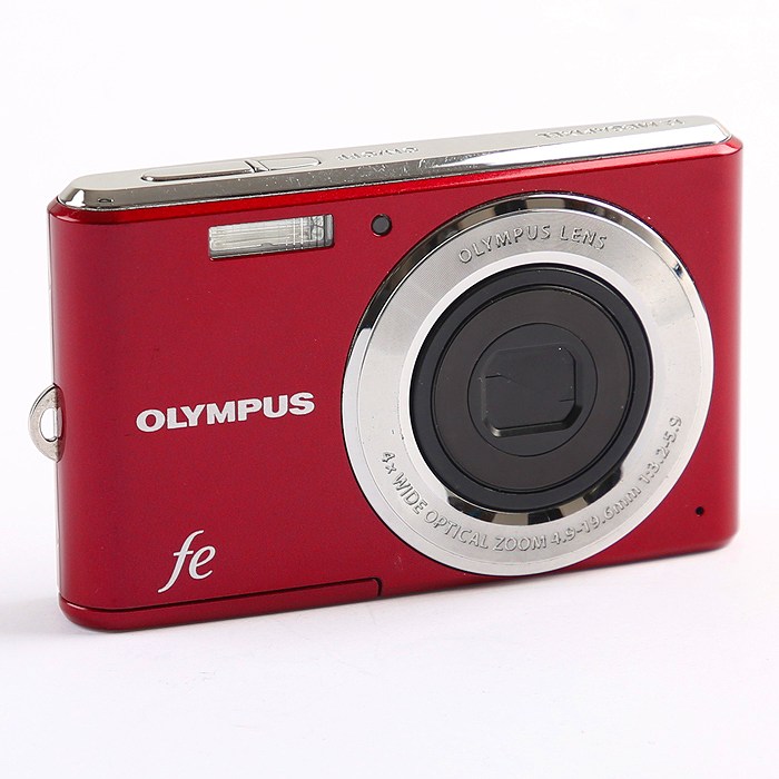 中古】(オリンパス) OLYMPUS FE-4050(レッド)｜ナニワグループ