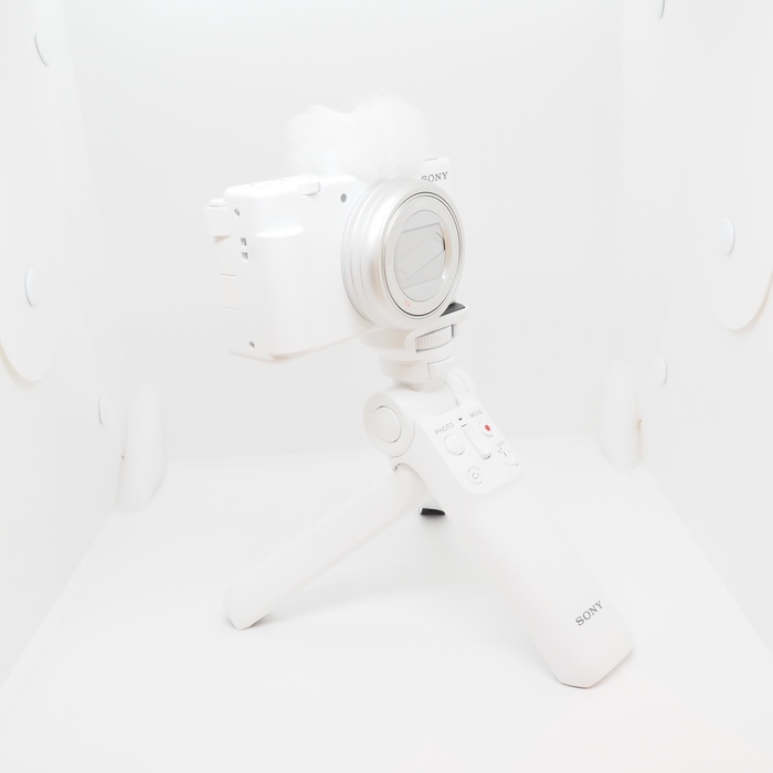 SONY VLOGCAM ZV-1M2/ホワイト/シューティンググリップキット 新品)SONY (ソニー) VLOGCAM ZV-1 II シューティンググリップ