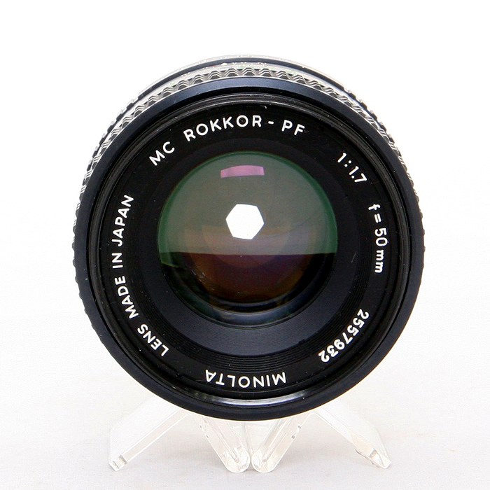 中古】(ミノルタ) MINOLTA New MC ROKKOR-PF 50mm F1.7｜ナニワ